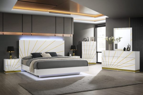 B59 Safa (White/Gold)