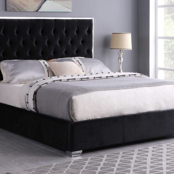 B600 Rose (Black) 55"H