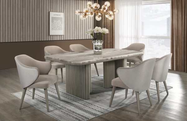 D1300 Adriana  Table (Marble)