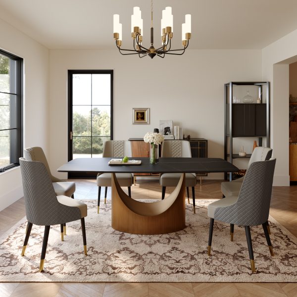 Lexi Table (Matte Sintered Stone)