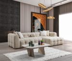 Ivy Ivory Boucle RAF 110" Sectional - Image 2
