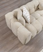 Ivy Ivory Boucle RAF 110" Sectional - Image 3